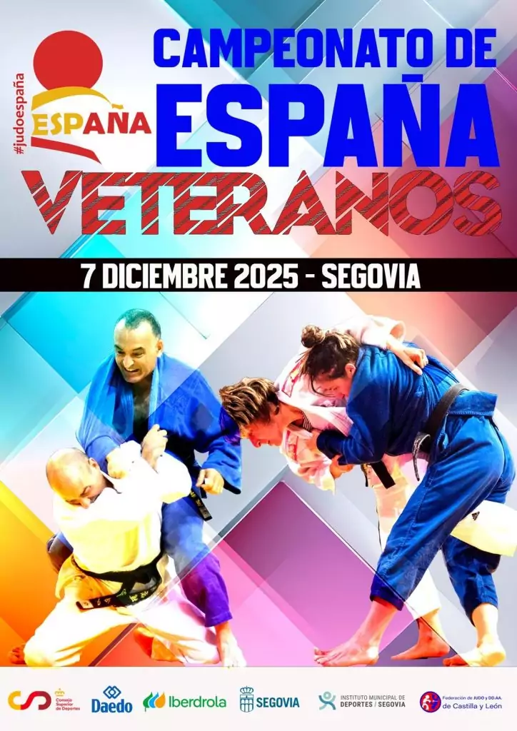 Campeonato de España de Judo Veteranos. Segovia 07-12-25